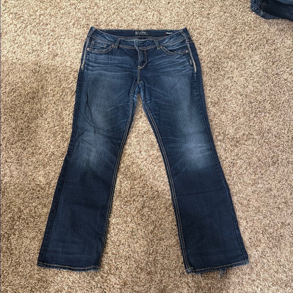 Silver Jeans Classic Blue Boot Cut Denim